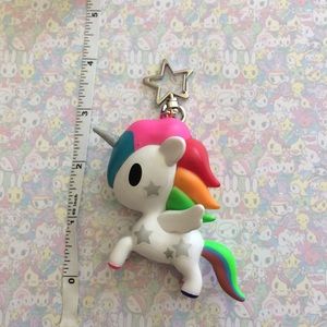 Tokidoki Unicorno bag charm/keychain